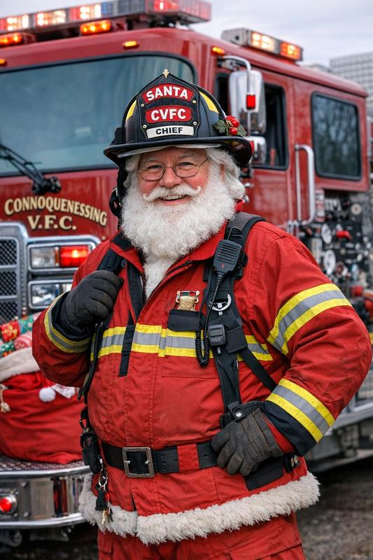 🎅🚒 SANTA RUN IS TODAY! - Connoquenessing Volunteer Fire Company